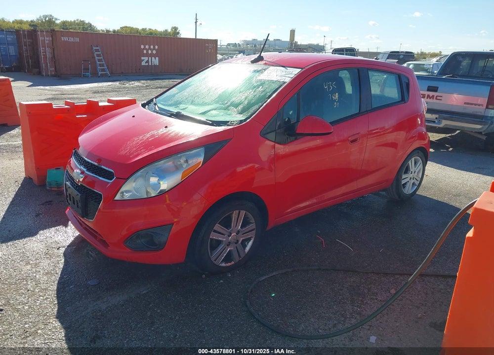 2013 CHEVROLET SPARK LS AUTO VIN: KL8CB6S98DC502502