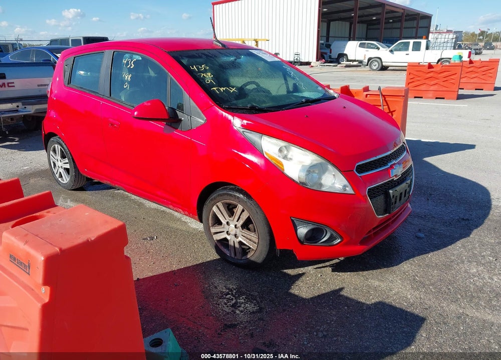2013 CHEVROLET SPARK LS AUTO VIN: KL8CB6S98DC502502