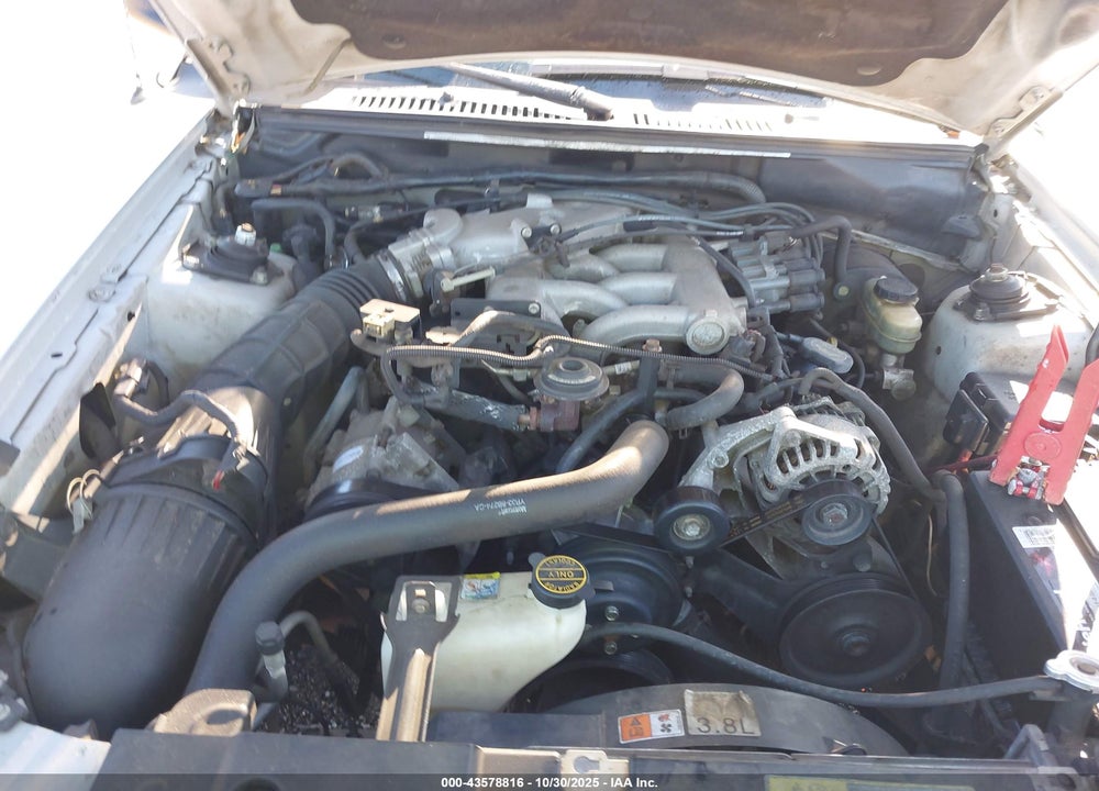 2001 FORD MUSTANG VIN: 1FAFP40401F138626