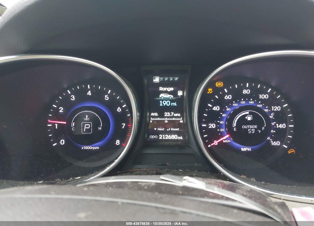 2014 HYUNDAI SANTA FE SPORT 2.4L VIN: 5XYZUDLB7EG227459