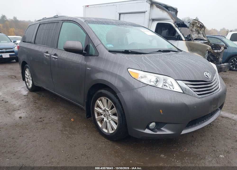 2017 TOYOTA SIENNA XLE 7 PASSENGER VIN: 5TDDZ3DC4HS163465