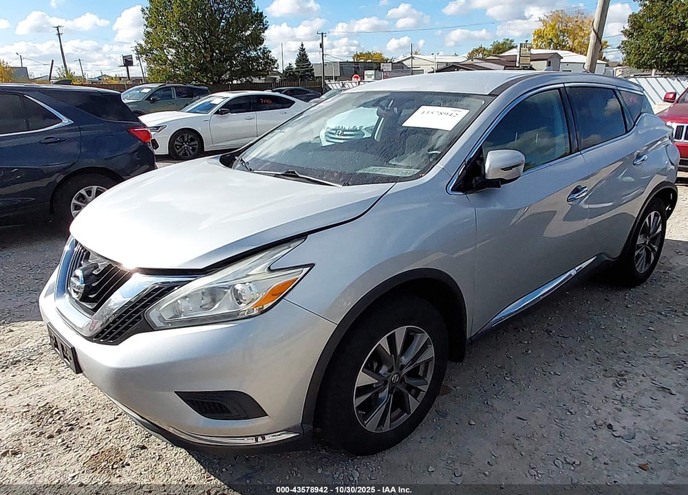 2016 NISSAN MURANO S VIN: 5N1AZ2MH5GN143928