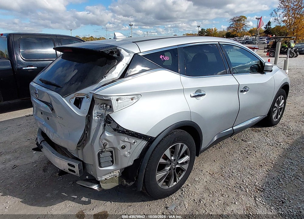 2016 NISSAN MURANO S VIN: 5N1AZ2MH5GN143928