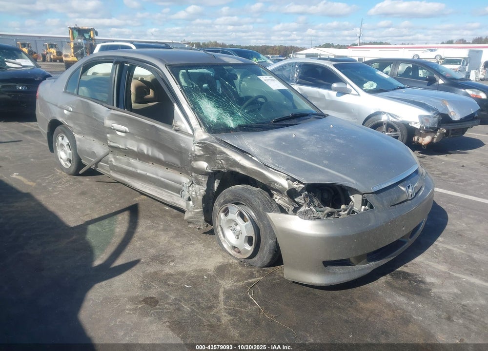 2003 HONDA CIVIC HYBRID VIN: JHMES96663S019031