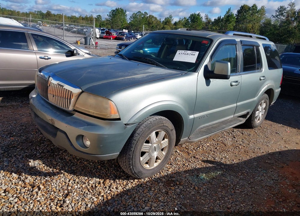 2005 LINCOLN AVIATOR VIN: 5LMEU68H75ZJ27461