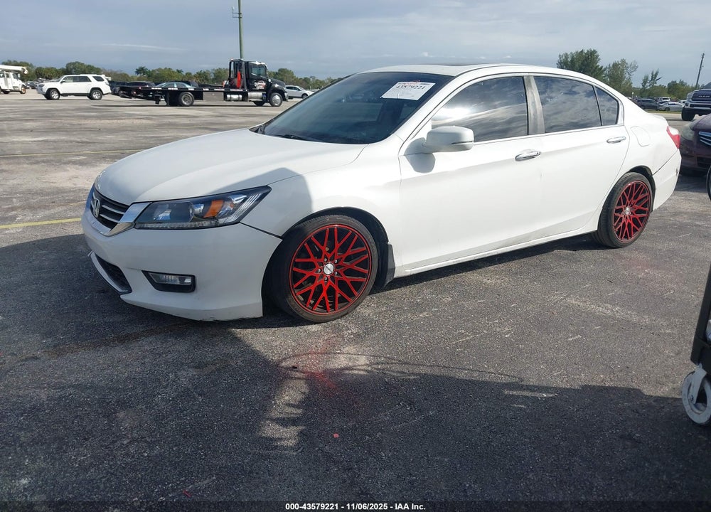 2014 HONDA ACCORD EX-L VIN: 1HGCR2F83EA180993