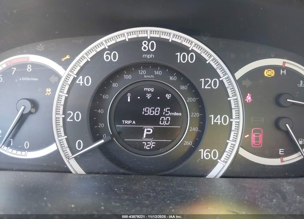 2014 HONDA ACCORD EX-L VIN: 1HGCR2F83EA180993