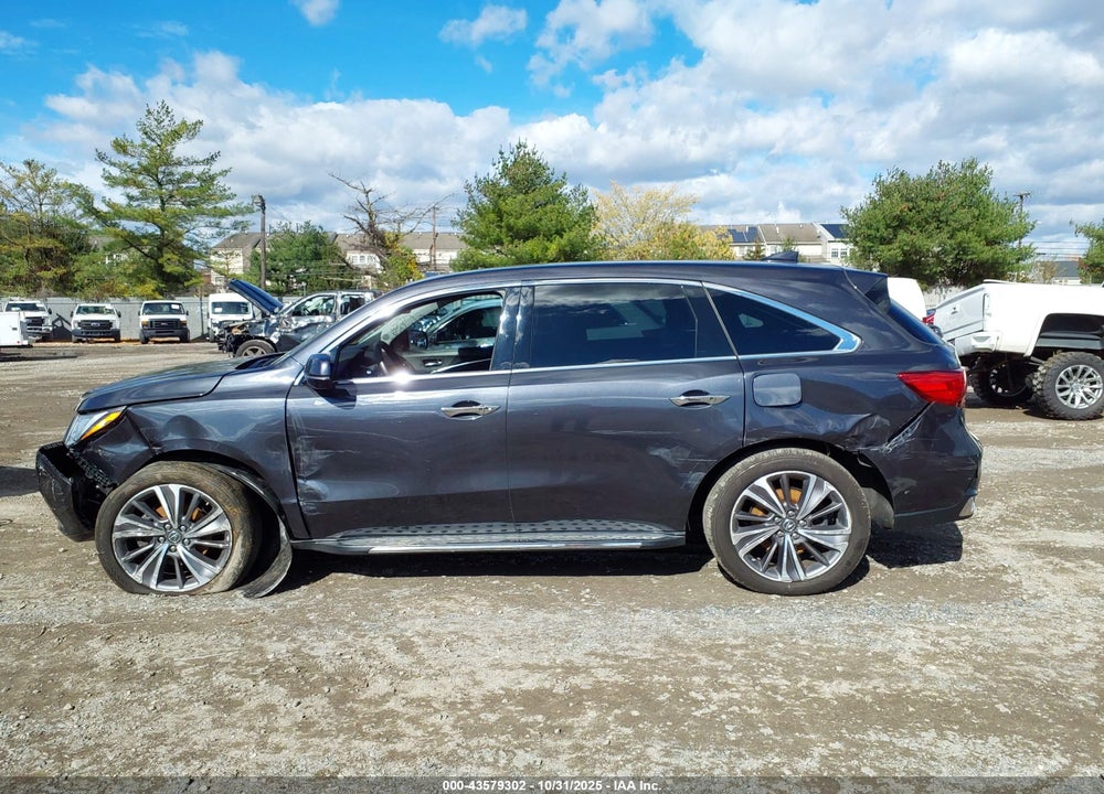 2019 ACURA MDX TECHNOLOGY PKG VIN: 5J8YD4H57KL030291