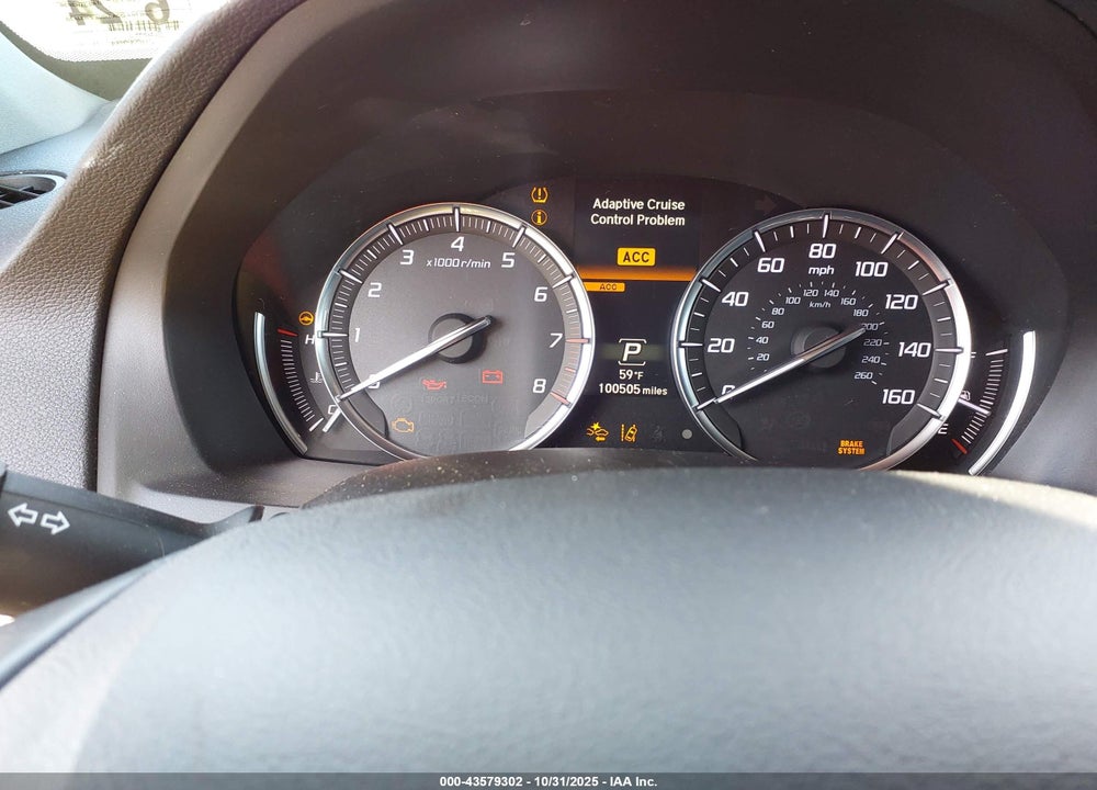 2019 ACURA MDX TECHNOLOGY PKG VIN: 5J8YD4H57KL030291