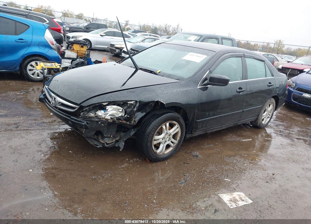 2007 HONDA ACCORD 2.4 EX VIN: 1HGCM55877A120879