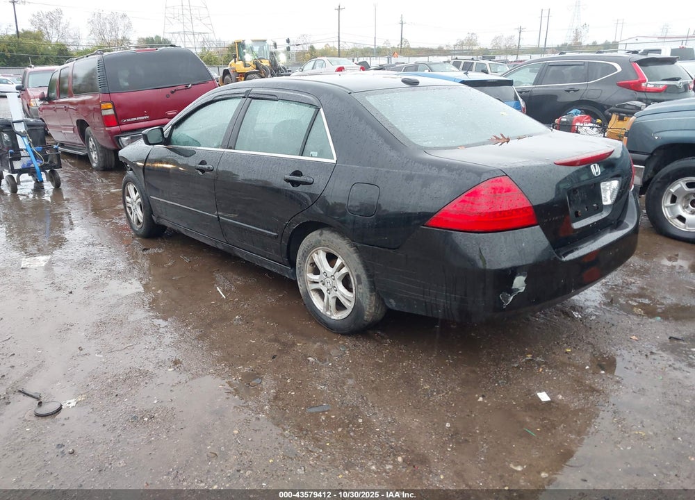 2007 HONDA ACCORD 2.4 EX VIN: 1HGCM55877A120879