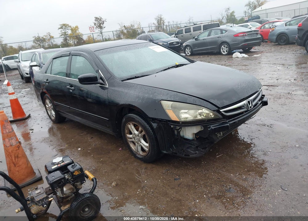 2007 HONDA ACCORD 2.4 EX VIN: 1HGCM55877A120879