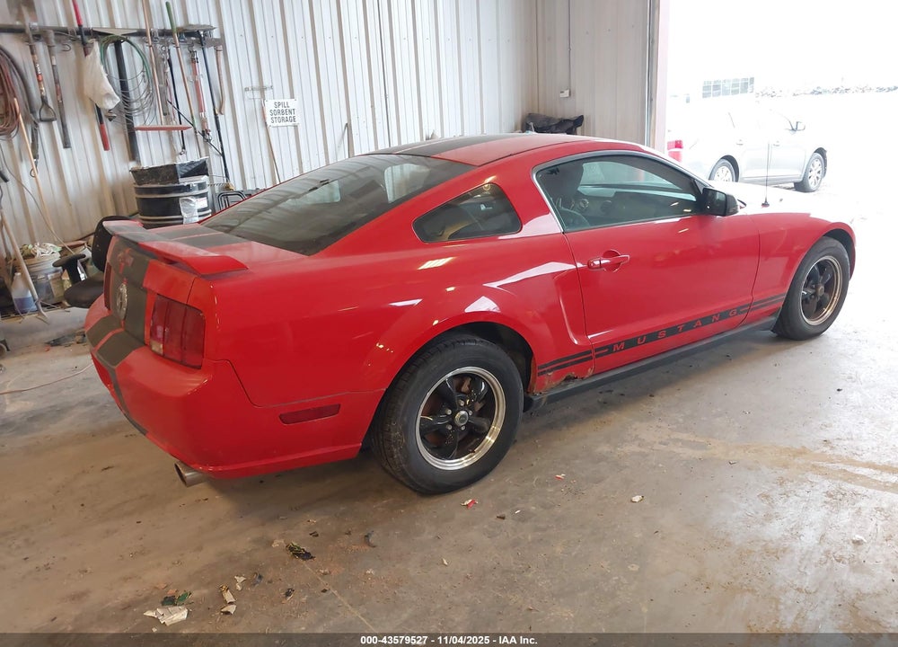 2005 FORD MUSTANG V6 DELUXE/V6 PREMIUM VIN: 1ZVFT80N255233817