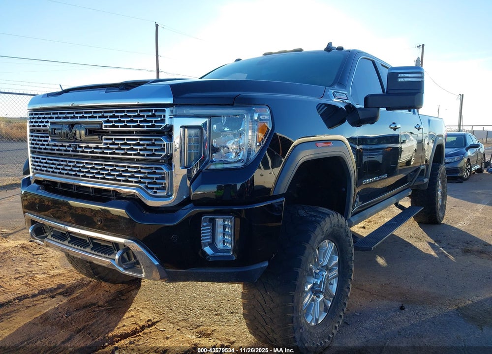 2020 GMC SIERRA 2500HD 4WD  STANDARD BED DENALI VIN: 1GT49REY1LF271399