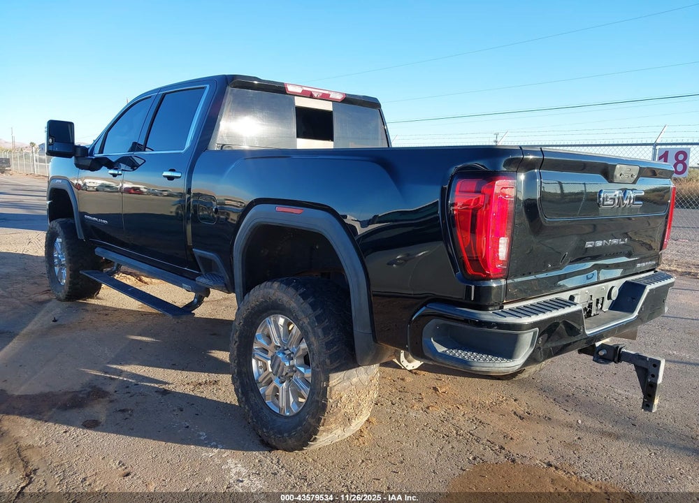 2020 GMC SIERRA 2500HD 4WD  STANDARD BED DENALI VIN: 1GT49REY1LF271399