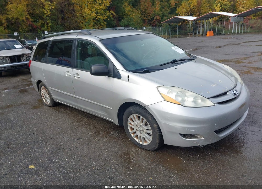 2007 TOYOTA SIENNA LE VIN: 5TDBK23C77S002808