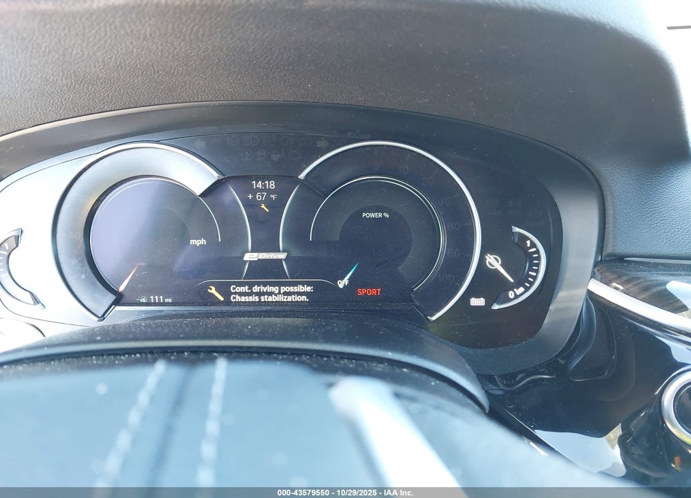 2018 BMW 530E VIN: WBAJA9C55JB032877