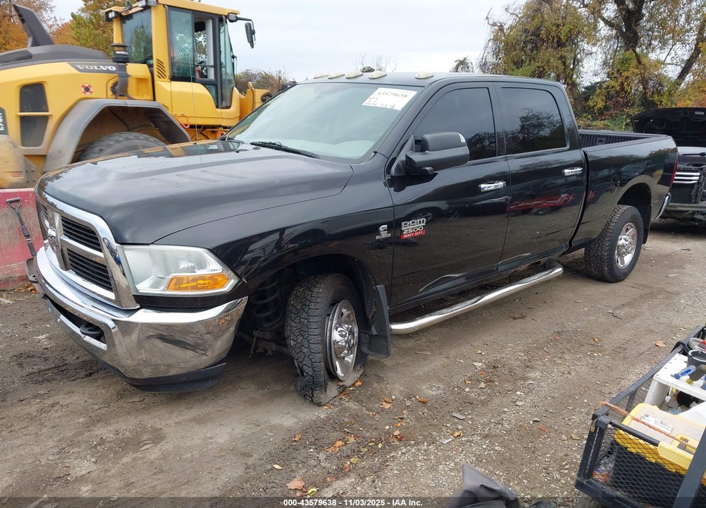 2011 RAM 2500 SLT VIN: 3D7UT2CLXBG531396