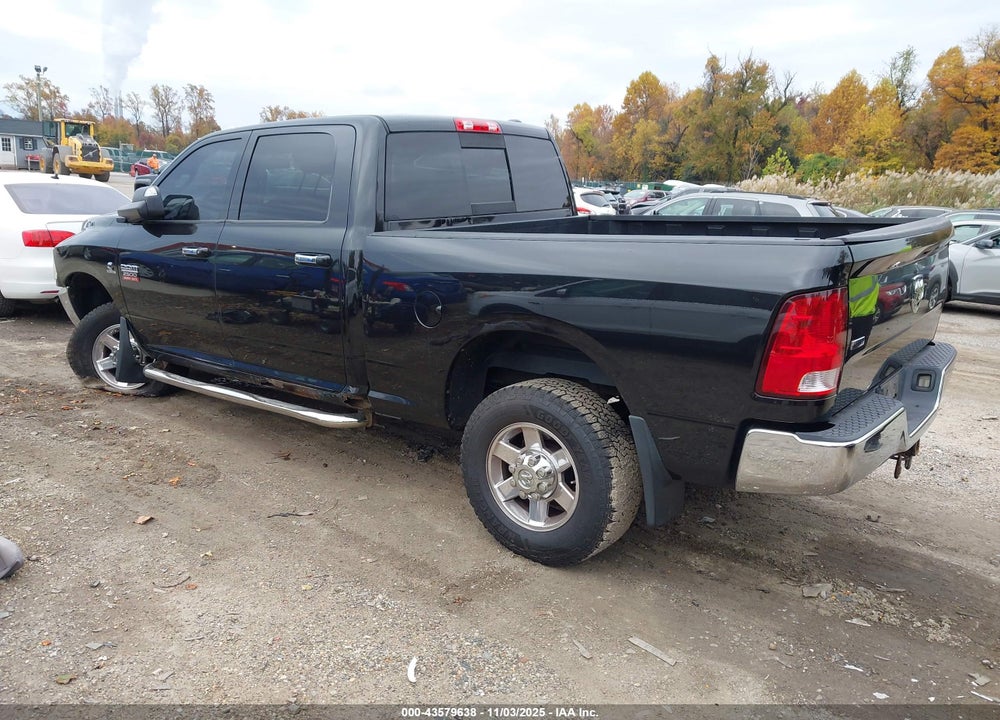 2011 RAM 2500 SLT VIN: 3D7UT2CLXBG531396