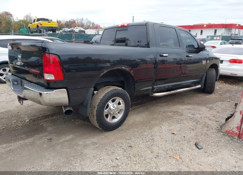 2011 RAM 2500 SLT VIN: 3D7UT2CLXBG531396