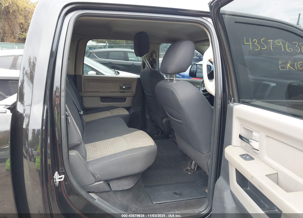 2011 RAM 2500 SLT VIN: 3D7UT2CLXBG531396