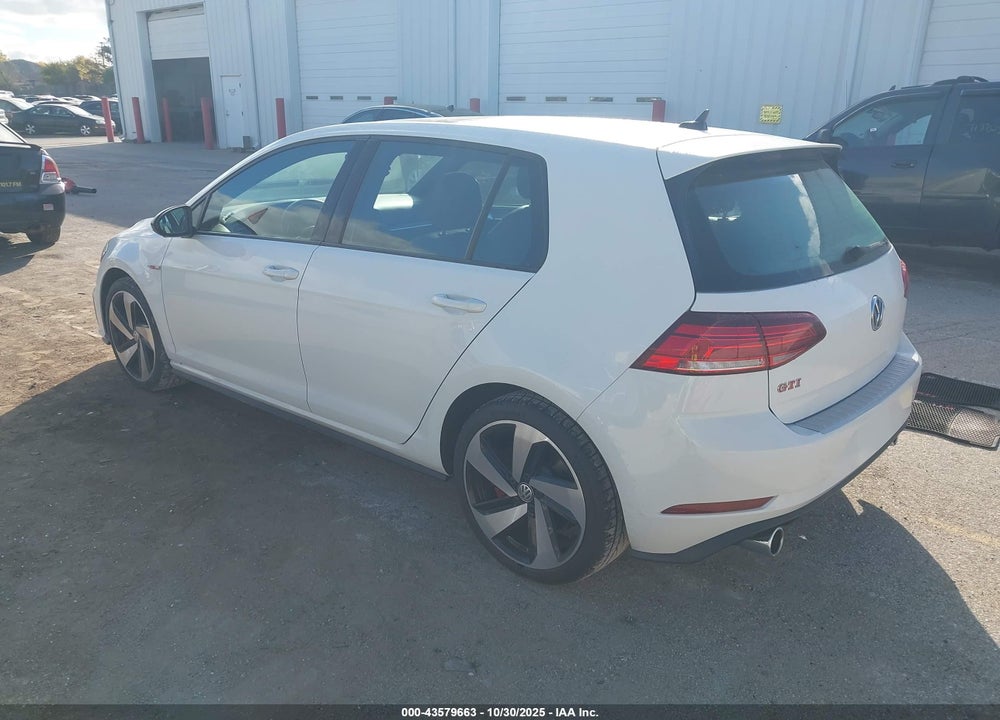 2020 VOLKSWAGEN GOLF GTI 2.0T AUTOBAHN/2.0T S/2.0T SE VIN: 3VW5T7AU0LM010520