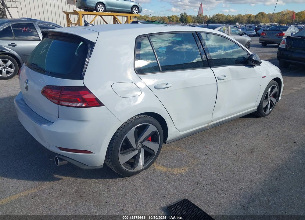 2020 VOLKSWAGEN GOLF GTI 2.0T AUTOBAHN/2.0T S/2.0T SE VIN: 3VW5T7AU0LM010520