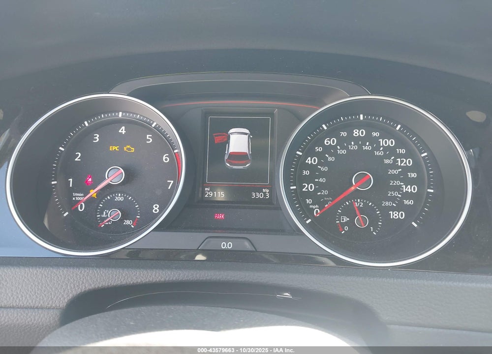 2020 VOLKSWAGEN GOLF GTI 2.0T AUTOBAHN/2.0T S/2.0T SE VIN: 3VW5T7AU0LM010520