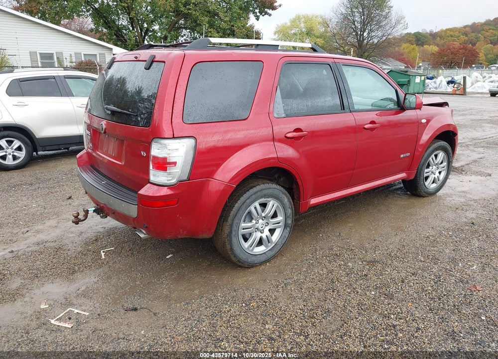 2008 MERCURY MARINER VIN: 4M2CU87178KJ34481