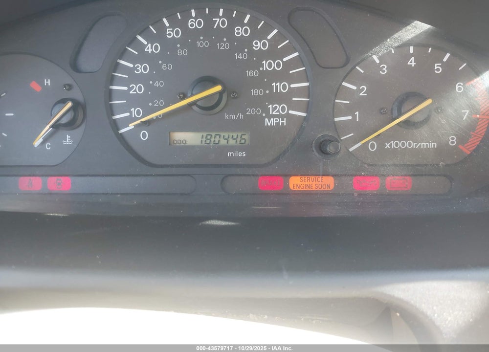 2000 MITSUBISHI GALANT ES VIN: 4A3AA46G7YE112741