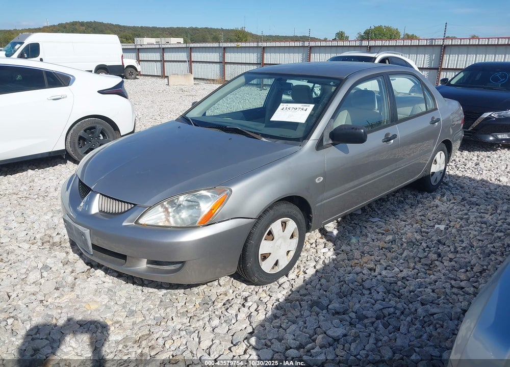 2005 MITSUBISHI LANCER VIN: JA3AJ26E55U009601