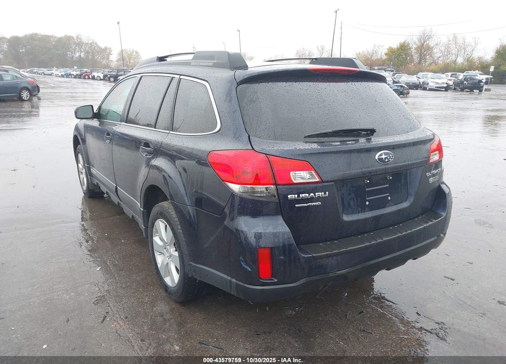 2012 SUBARU OUTBACK 2.5I PREMIUM VIN: 4S4BRCCC7C3207506