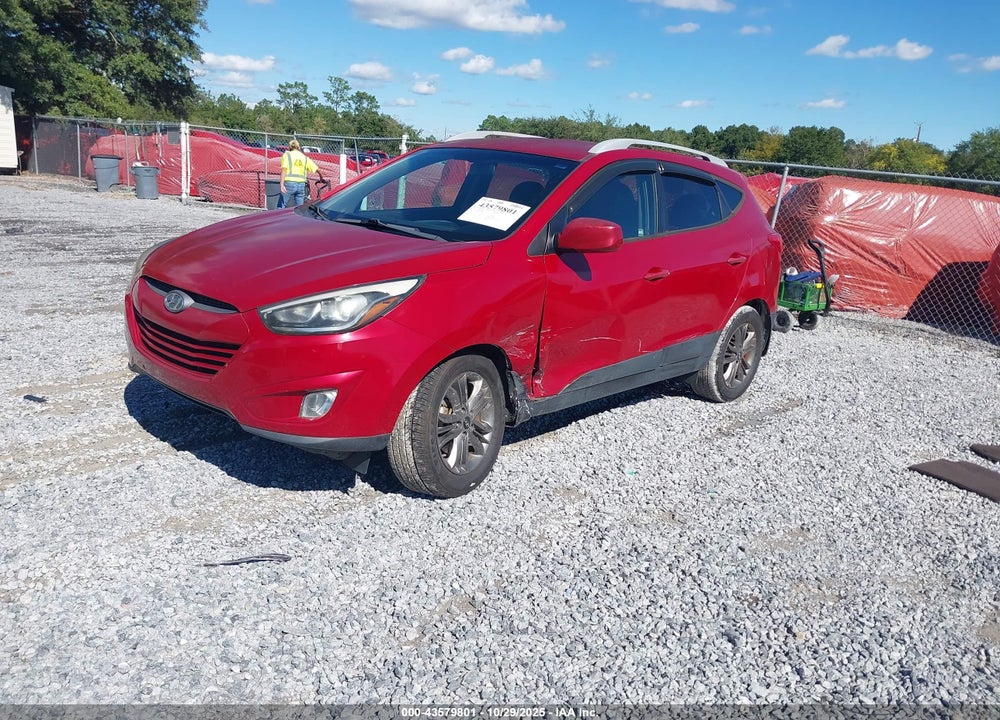 2014 HYUNDAI TUCSON SE VIN: KM8JU3AG0EU800234