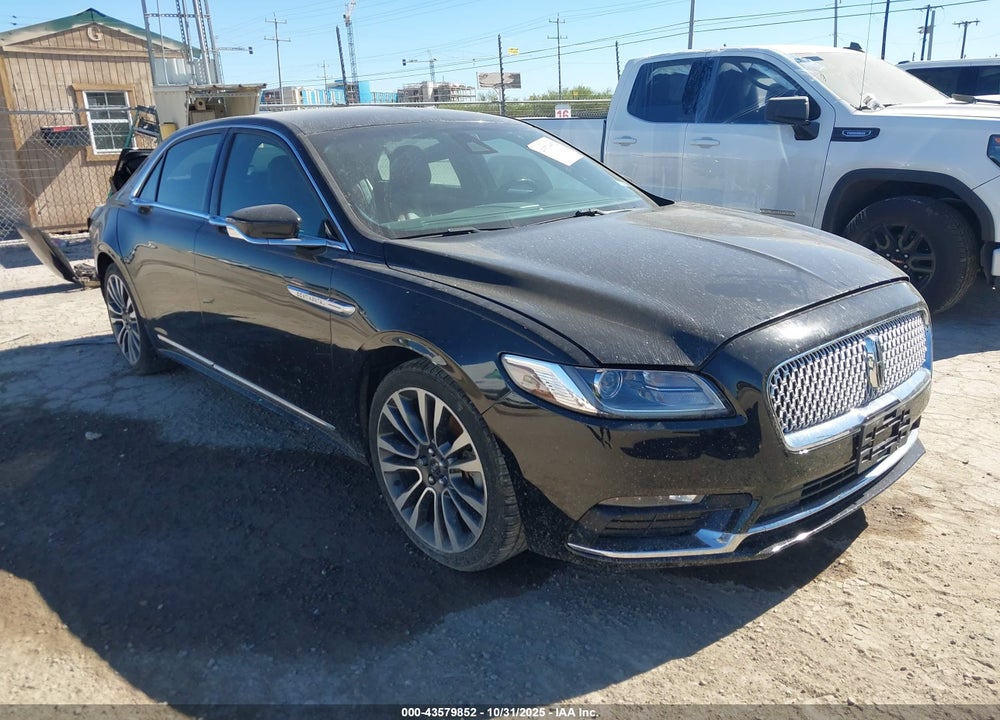 2017 LINCOLN CONTINENTAL RESERVE VIN: 1LN6L9NP2H5636618