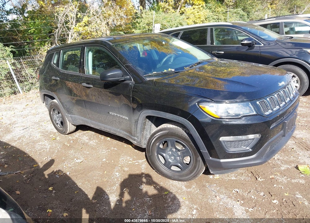 2021 JEEP COMPASS SPORT 4X4 VIN: 3C4NJDAB9MT599287