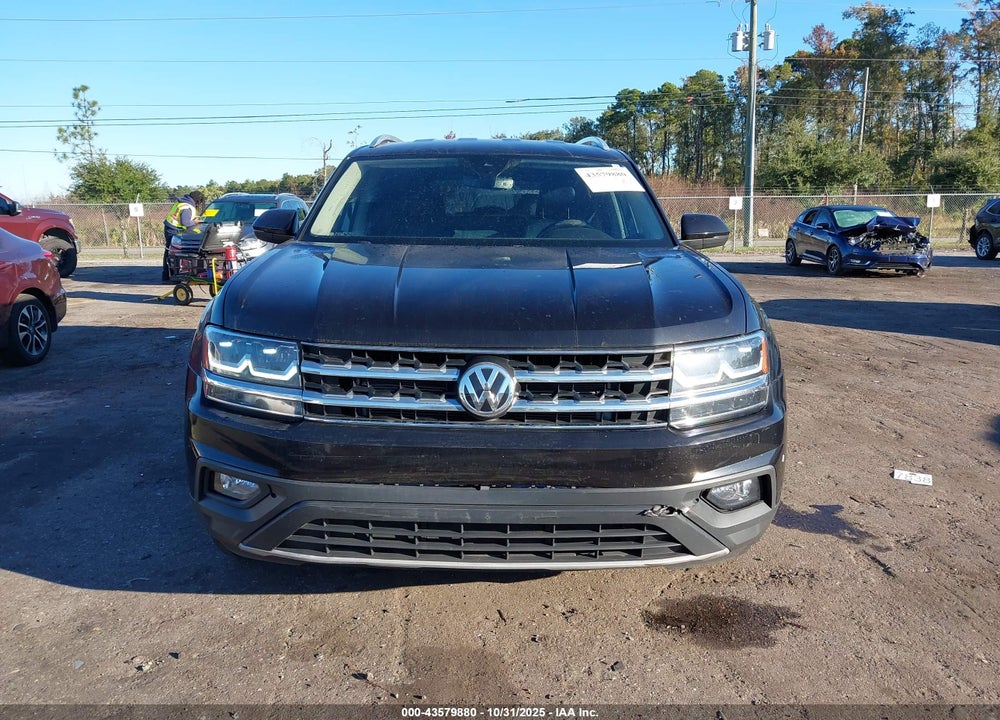 2019 VOLKSWAGEN ATLAS VIN: 1V2WR2CAXKC558647