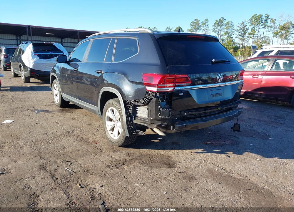 2019 VOLKSWAGEN ATLAS VIN: 1V2WR2CAXKC558647