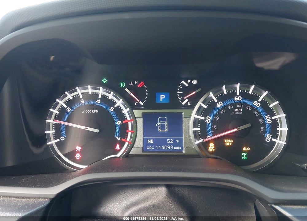2019 TOYOTA 4RUNNER TRD OFF ROAD VIN: JTEBU5JR9K5685205