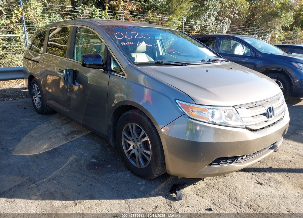 2012 HONDA ODYSSEY EX-L VIN: 5FNRL5H6XCB021464
