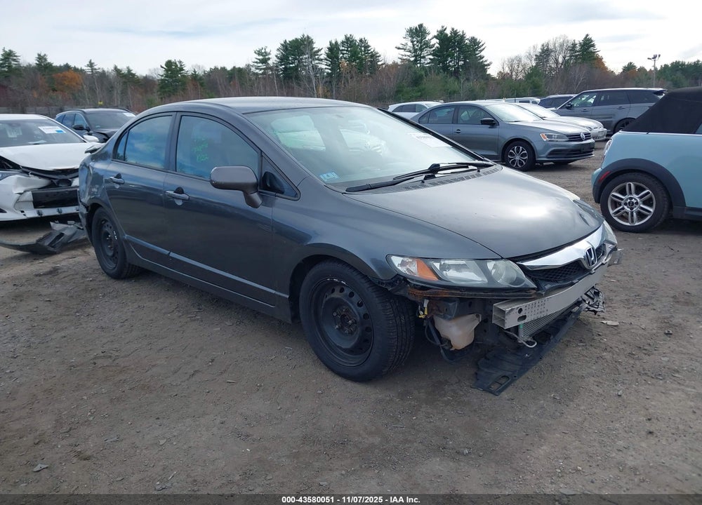 2010 HONDA CIVIC LX VIN: 2HGFA1F55AH576973