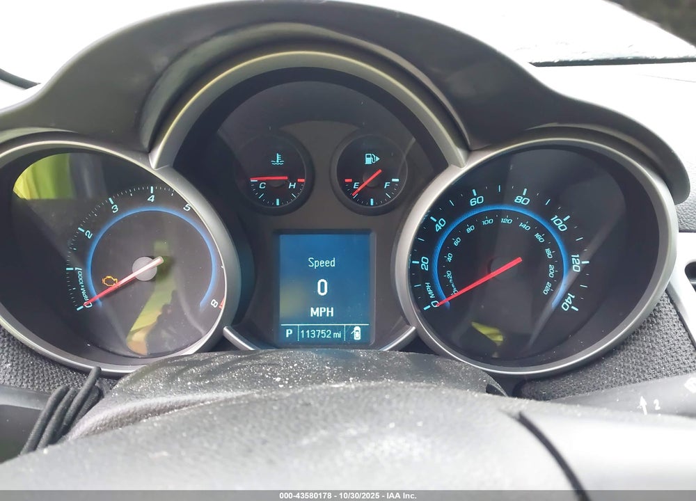 2012 CHEVROLET CRUZE VIN: 1G1PF5SC0C7291119