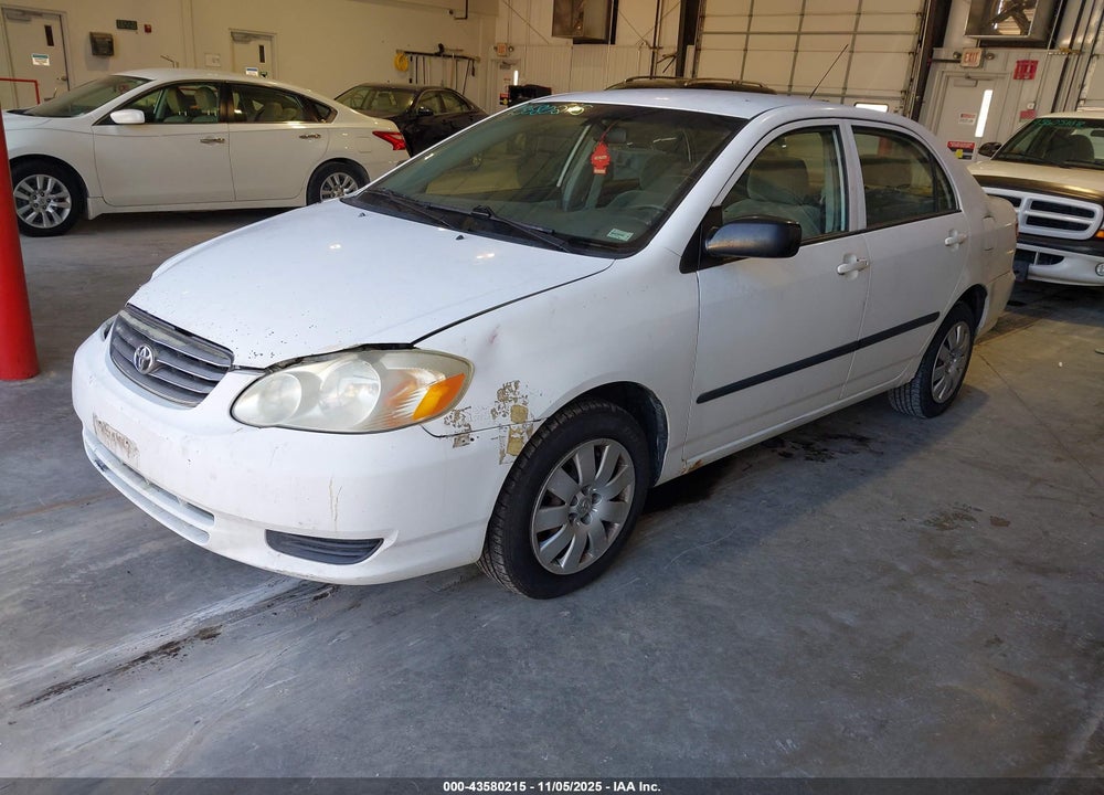 2003 TOYOTA COROLLA CE VIN: 1NXBR32E83Z026119