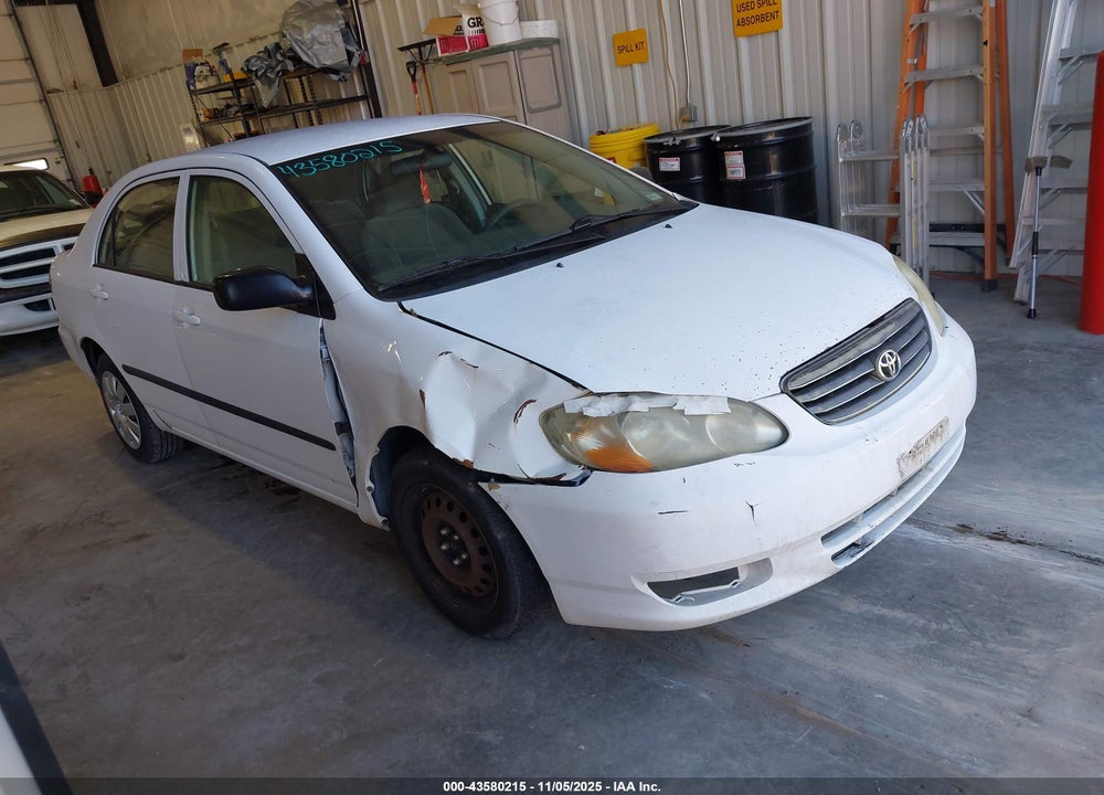 2003 TOYOTA COROLLA CE VIN: 1NXBR32E83Z026119