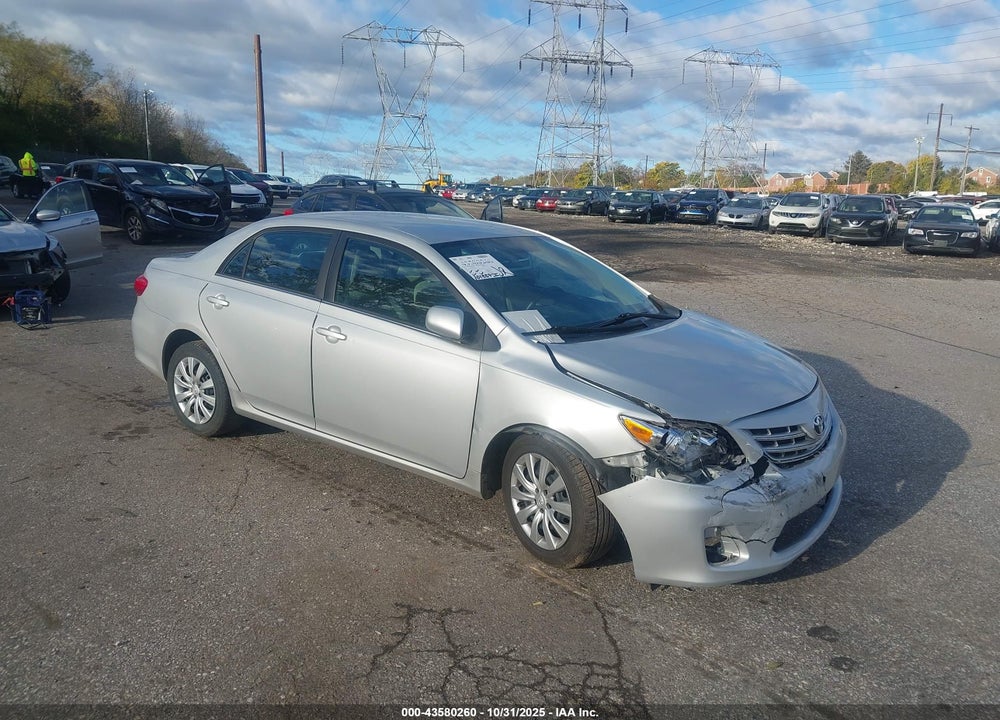 2013 TOYOTA COROLLA LE VIN: 2T1BU4EE1DC049129