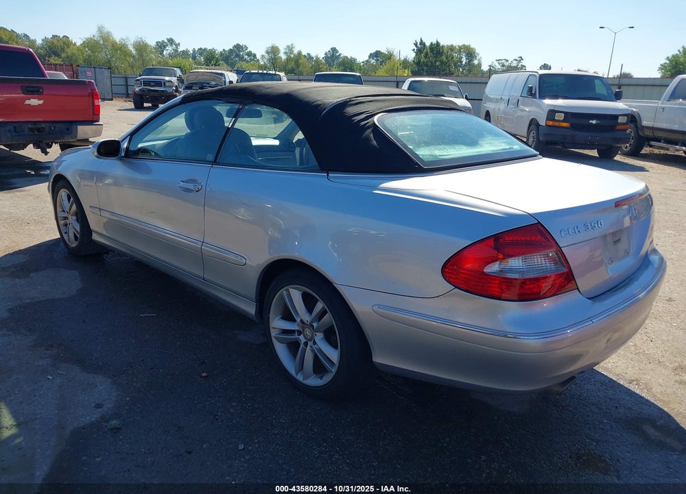 2008 MERCEDES-BENZ CLK 350 VIN: WDBTK56FX8T096468