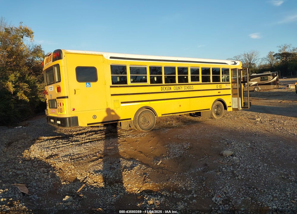 2010 BLUE BIRD SCHOOL BUS / TRANSIT BUS VIN: 1BABFCPA7AF273081
