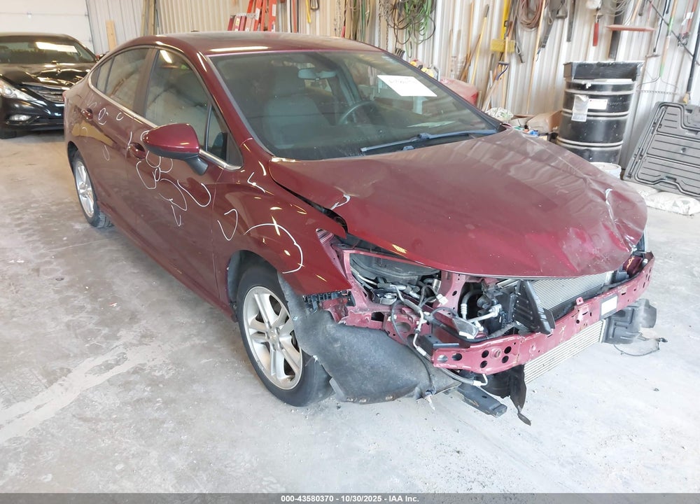 2016 CHEVROLET CRUZE LT AUTO VIN: 1G1BE5SM6G7320196