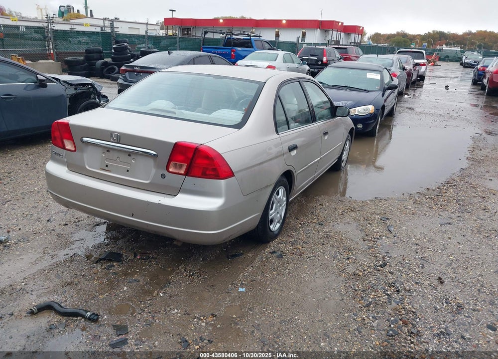 2001 HONDA CIVIC LX VIN: 2HGES16561H545420