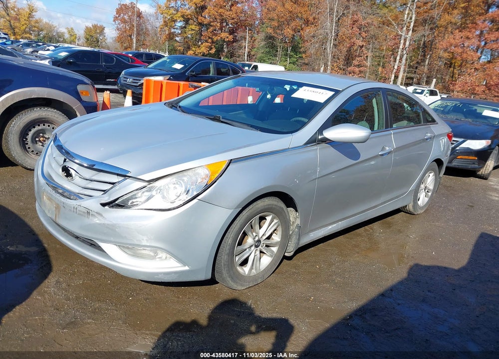 2013 HYUNDAI SONATA GLS VIN: 5NPEB4ACXDH517525