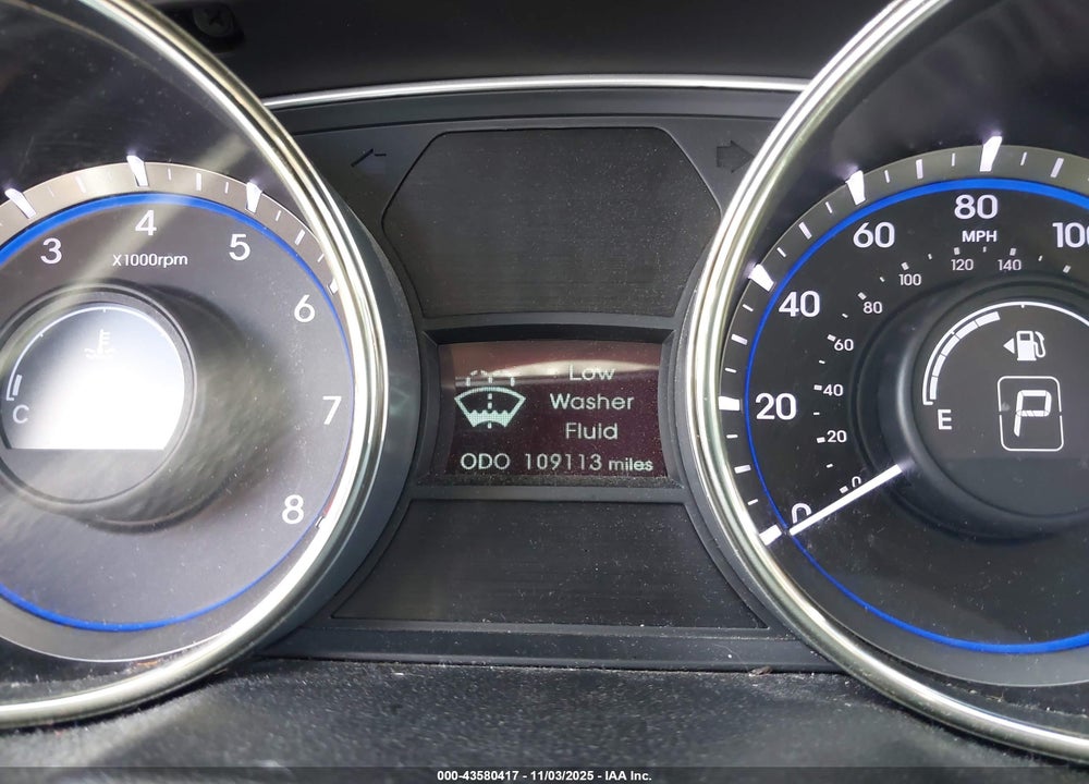 2013 HYUNDAI SONATA GLS VIN: 5NPEB4ACXDH517525
